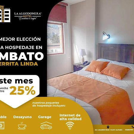 Hotel La Algodonera Ambato Chambre photo