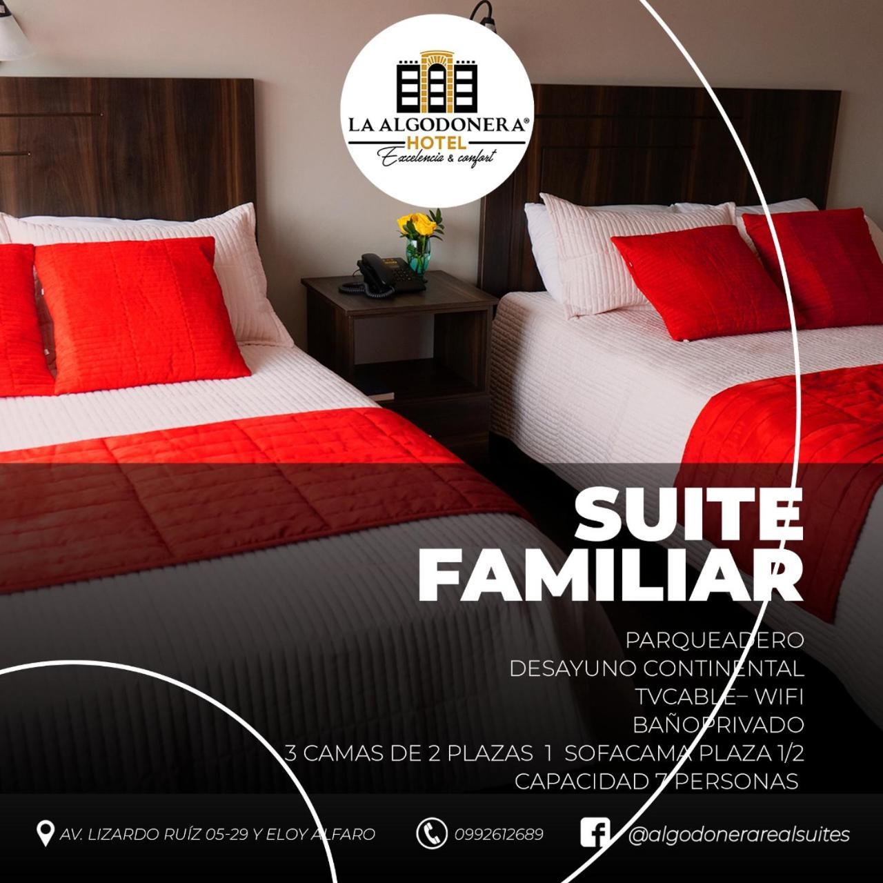 Hotel La Algodonera Ambato Chambre photo